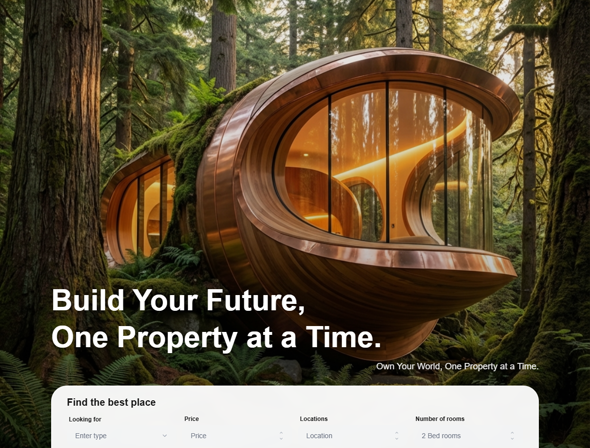 Silver Hub — property search hero