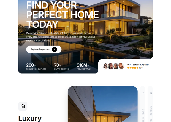 Vista Heven — real estate hero