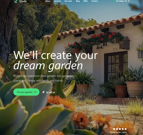 Glade Rho — garden design hero
