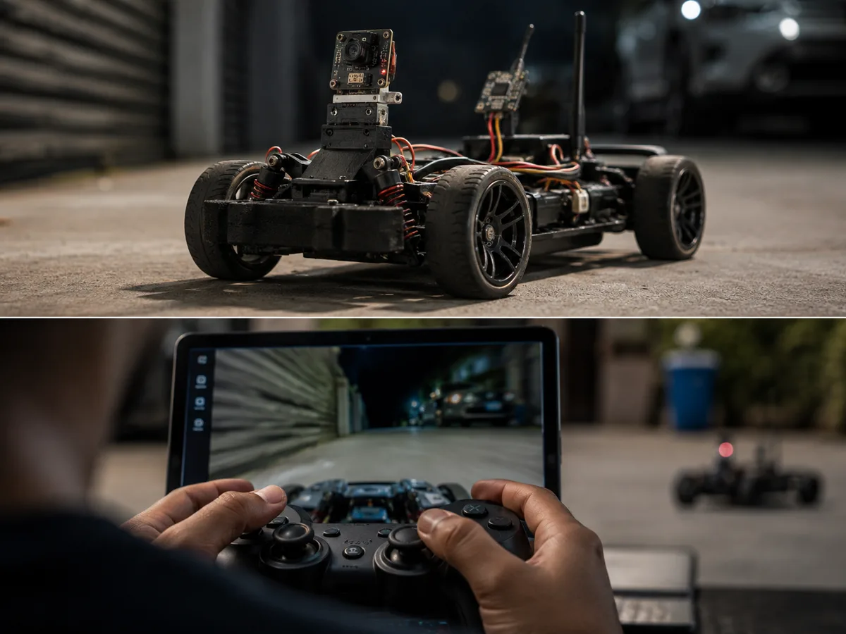 rc car with fpv